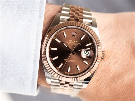 chocolate brown rolex|rolex datejust 41 chocolate dial.